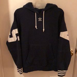 adidas fuzzy sweatshirt